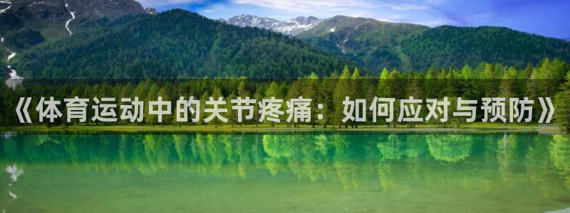 《体育运动中的关节疼痛：如何应对与预防》