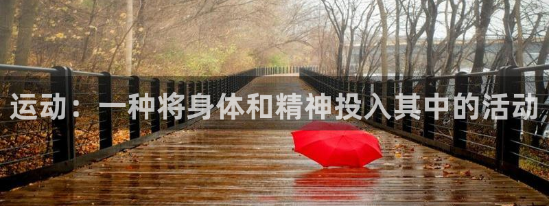 运动：一种将身体和精神投入其中的活动